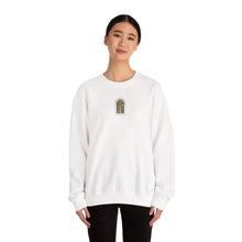 Sweat-shirt petite fenêtre en vitrail — confortable col rond gothique à arche