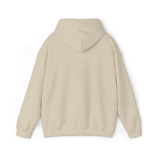 Stained Glass Arch Hoodie — Cozy White Pullover with Vintage Floral Window Design