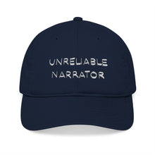 Casquette de baseball brodée « Narrateur peu fiable »
