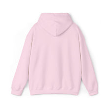 Stained Glass Arch Hoodie — Cozy White Pullover with Vintage Floral Window Design
