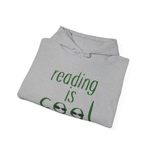 Sweat à capuche « Reading Is Cool » — Sweat graphique pour amoureux des livres