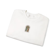Sweat-shirt petite fenêtre en vitrail — confortable col rond gothique à arche