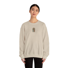 Sweat-shirt petite fenêtre en vitrail — confortable col rond gothique à arche
