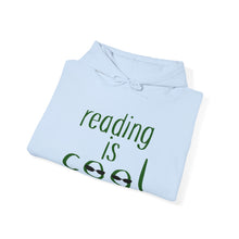 Sweat à capuche « Reading Is Cool » — Sweat graphique pour amoureux des livres