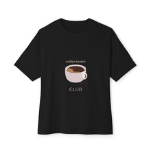 T-shirt ample Coffee Lover — Illustration de tasse mignonne