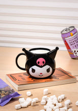 Mug sculpté visage Kuromi 390 ml